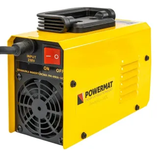 Инверторен заваръчен апарат POWERMAT PM-MMA-140L/ 140A Инверторен заваръчен апарат POWERMAT PM-MMA-140L/ 140A