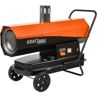 Дизелов калорифер KraftDele KD5962/ с термостат/ 40kW/ 38л / 780 м³/ч