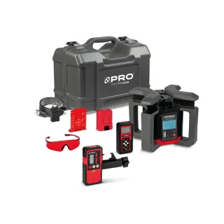 Комплект лазерен ротационен нивелир PRO TYXER R3/ 700 м