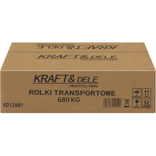 Комплект транспортни платформи KraftDele KD12681/ 680 кг/ 2 бр. Комплект транспортни платформи KraftDele KD12681/ 680 кг/ 2 бр.