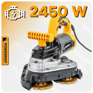 Фреза за шлайфане на бетон POWERMAT PM-SDB-2450M/ 2450W