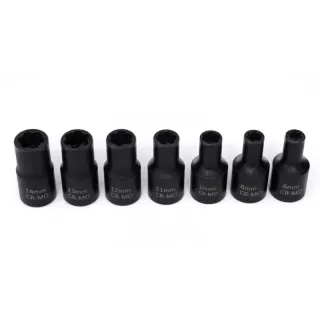 Комплект ударни вложки KraftDele KD11793/ 15 части