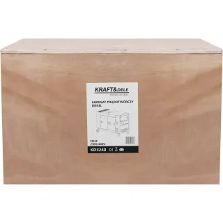 Дизелов генератор KraftDele KD3240/ 15.5kW/ 230V/400V/ 25 л