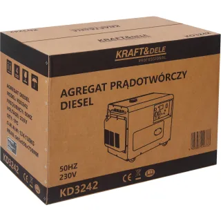 Дизелов генератор KraftDele KD3242/ 7kW/ 230V/ + ATS