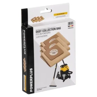 Комплект торбички за екстрактор Power Plus POWX3265A/ 3 бр. Комплект торбички за екстрактор Power Plus POWX3265A/ 3 бр.