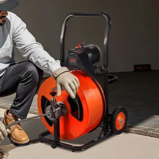 Машина за почистване на канали VEVOR ZDJJKLSGDSTJZGK9AV1/ 30 м