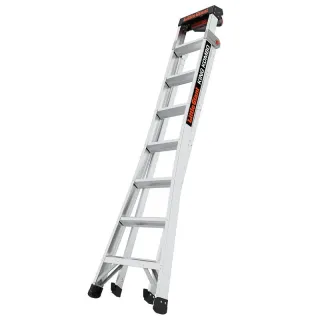 Професионална двураменна стълба Little Giant KING KOMBO PRO 8+6/ 150 кг