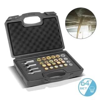 Комплект за ремонт на пробка за източване на масло STAHLWERK 49109/ 64 части