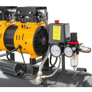 Безмаслен монофазен компресор Powermat PM-KBO-50T/ 2.8 kW/ 50 л