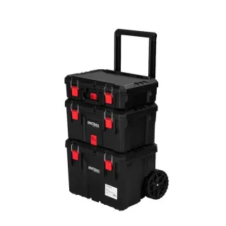 Количка за инструменти с 3 бр. кутии KraftDele KD1077
