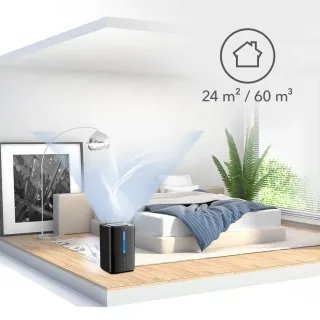 Ултразвуков овлажнител за въздух TROTEC B 4 E/ 24W/ 6 л/24 ч Ултразвуков овлажнител за въздух TROTEC B 4 E/ 24W/ 6 л/24 ч