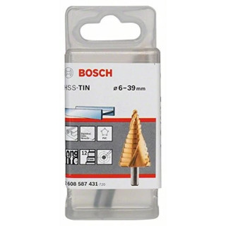 Стъпаловидно свредло HSS-TiN на Bosch 6 - 39 mm