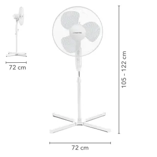 Вентилатор на стойка с 80° осцилация TROTEC TVE 15 S/ 40W