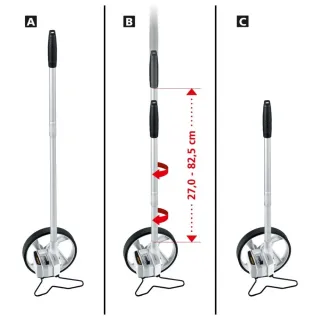 Измервателно колело Laserliner RollPilot Mini/ 0-9999.9 м