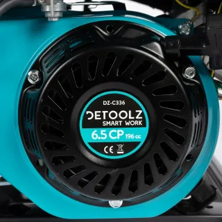 Бензинов генератор Detoolz DZ-C336/ 4.8kW/ 6.5 к.с./ 15 л Бензинов генератор Detoolz DZ-C336/ 4.8kW/ 6.5 к.с./ 15 л