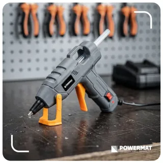 Пистолет за горещо лепене POWERMAT PM-PDK-100T/ 100W