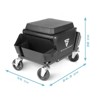 Сервизна табуретка с отделения за инструменти STAHLWERK MMH-135 ST/ 135 кг