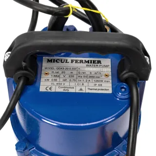 Потопяема помпа с поплавък MICUL FERMIER GF-0701/ 550W Потопяема помпа с поплавък MICUL FERMIER GF-0701/ 550W