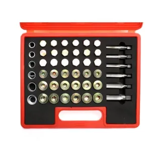 Комплект за ремонт на пробки на картер KraftDele KD10512/ 114 части