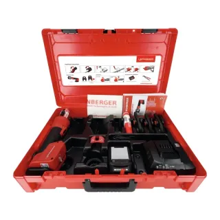 Акумулаторна пресова машина ROTHENBERGER ROMAX NANO iJAWs Set U 16-20-25 CAS/ 18V/ 2Ah