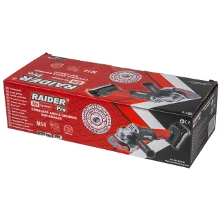 Акумулаторен ъглошлайф RAIDER RDP-KBAG20 R20/ 20V/ 4Ah