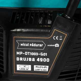 Бензинов верижен трион Micul Padurar MP-DT1003-G01/ 2.6 к.с. Бензинов верижен трион Micul Padurar MP-DT1003-G01/ 2.6 к.с.