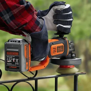 Акумулаторен ъглошлайф Black and Decker BCG720N/ 18V Акумулаторен ъглошлайф Black and Decker BCG720N/ 18V