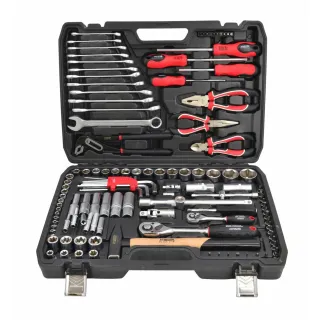 Комплект вложки и тресчотки AWTools AW39122BL/ 122 бр. Комплект вложки и тресчотки AWTools AW39122BL/ 122 бр.