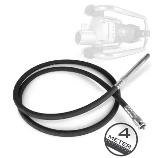 Виброигла с гъвкав вал STAHLWERK 49033/ Ø 35 мм/ 4 м