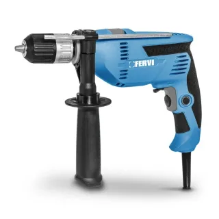 Електрическа ударна бормашина Fervi FFID06003A-K/ 600W