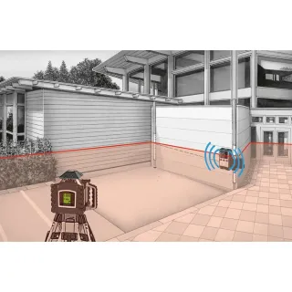 Приемник за ротационнен лазер Laserliner SensoLite 210 Set