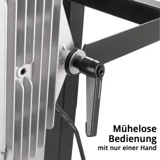 Инфрачервена сушилня за боя със стойка STAHLWERK IL-1200 ST/ 1.2kW