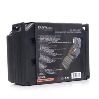Комплект свредла длета накрайници KraftDele KD998/ 300 бр.