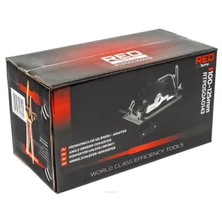 Водач с прахоуловител за ъглошлайф RED TECHNIC RTPDSOA0143
