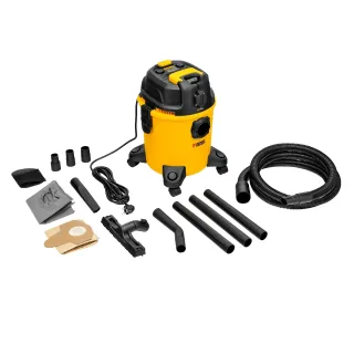 Прахосмукачка за сухо и мокро почистване Denzel RVC20/ 1400 W Прахосмукачка за сухо и мокро почистване Denzel RVC20/ 1400 W