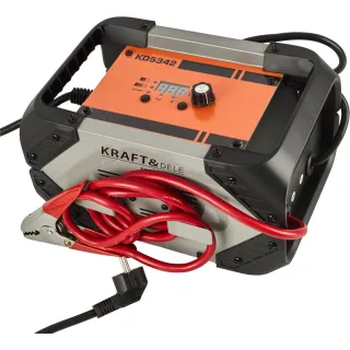Зарядно устройство за акумулатори със стартова функция KraftDele KD5342/ 12/24V/ 20-700Ah/ 220A Зарядно устройство за акумулатори със стартова функция KraftDele KD5342/ 12/24V/ 20-700Ah/ 220A