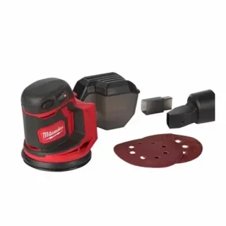 Акумулаторен ексцентършлайф Milwaukee M18BOS125-0/ 18V