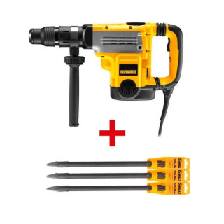 Перфоратор DeWALT D25762K с SDS-max + шило 400мм - 3бр 15.5 J