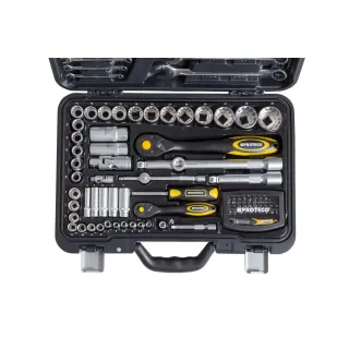 Комплект вложки и гаечни ключове PROTECO GOLA 43SN1214A20/ 102 части