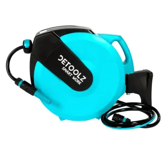 Макара с градински маркуч Detoolz DZ-IR1001-G01/ 20 м + 2 м