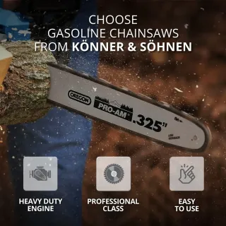 Моторен верижен трион KOENNER-SOEHNEN KS CS31G-16-1/ 3.1 к.с.