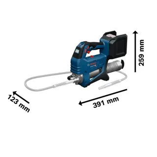 Акумулаторен такаламит в куфар + аксесоари BOSCH PRO GFP 18V-10/ 18V