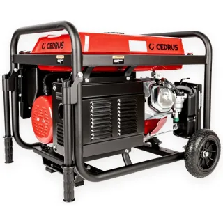 Бензинов генератор CEDRUS CEDAG6E-1F/ AVR/ 230V/ 6kW/ 25л