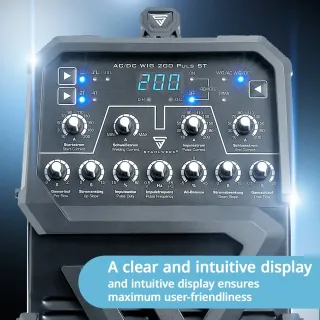 Инверторен комбиниран апарат STAHLWERK AC/DC TIG 200 Pulse ST/ 200A