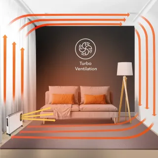 Конвектор TROTEC TCH 23 E/ с термостат/ 2kW