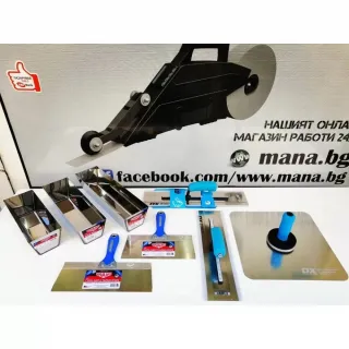 Комплект табла и маламашка DELKO TOOLS OX Semi Flex 40 cm