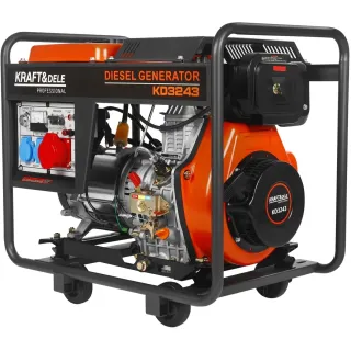 Дизелов генератор KraftDele KD3243/ 7kW/ 230V/400V/ 12,5 л
