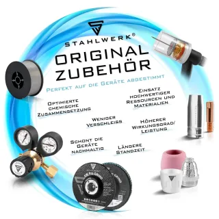 Комплект аксесоара за лазерни заваръчни горелки STAHLWERK Laser Nozzles/ 9 бр. Комплект аксесоара за лазерни заваръчни горелки STAHLWERK Laser Nozzles/ 9 бр.