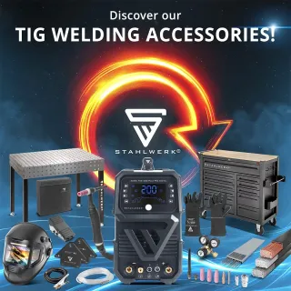 Заваръчен апарат STAHLWERK AC/DC WIG/TIG 200 Puls ST IGBT SET FULL/ 10-200 А