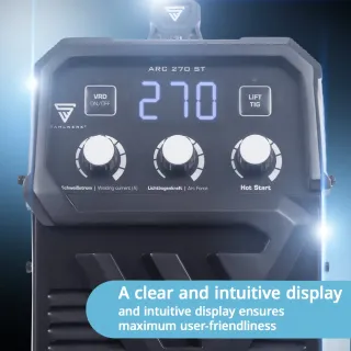 Инверторен заваръчен апарат STAHLWERK ARC 270 ST IGBT SET FULL/ 270А Инверторен заваръчен апарат STAHLWERK ARC 270 ST IGBT SET FULL/ 270А